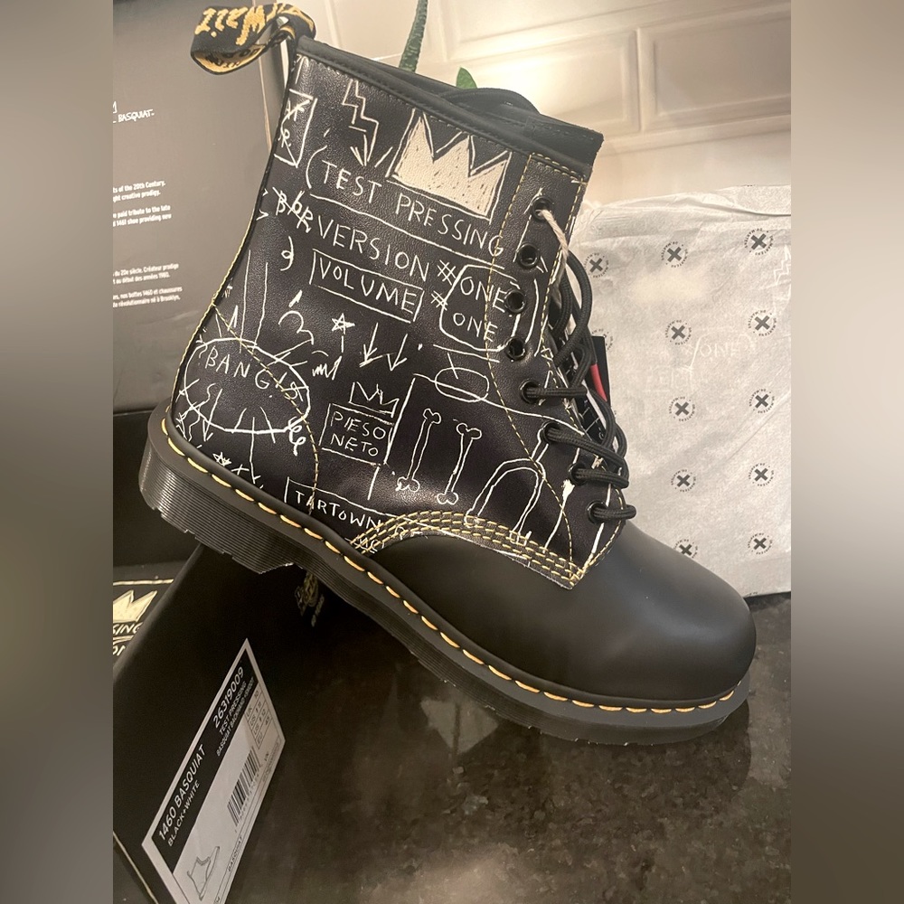 Dr. Marten 60 Year Anniversary Mens Basquiet Boots Brand New! NIB